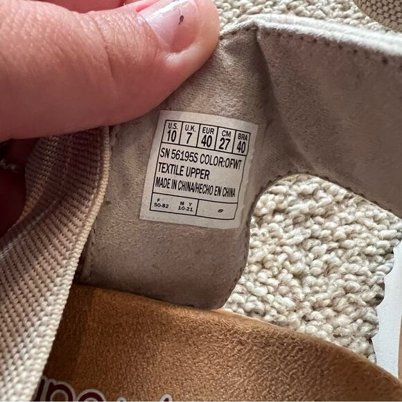 Skechers Memory Foam Open Toe Strappy Sandals Women's Size 10 Off White - Picture 10 of 15